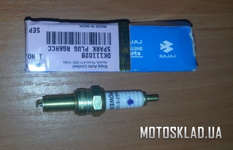 [Pulsar] Свеча зажигания короткая юбка DK111028 ― Интернет-магазин мототехники «MOTOsklad.UA»